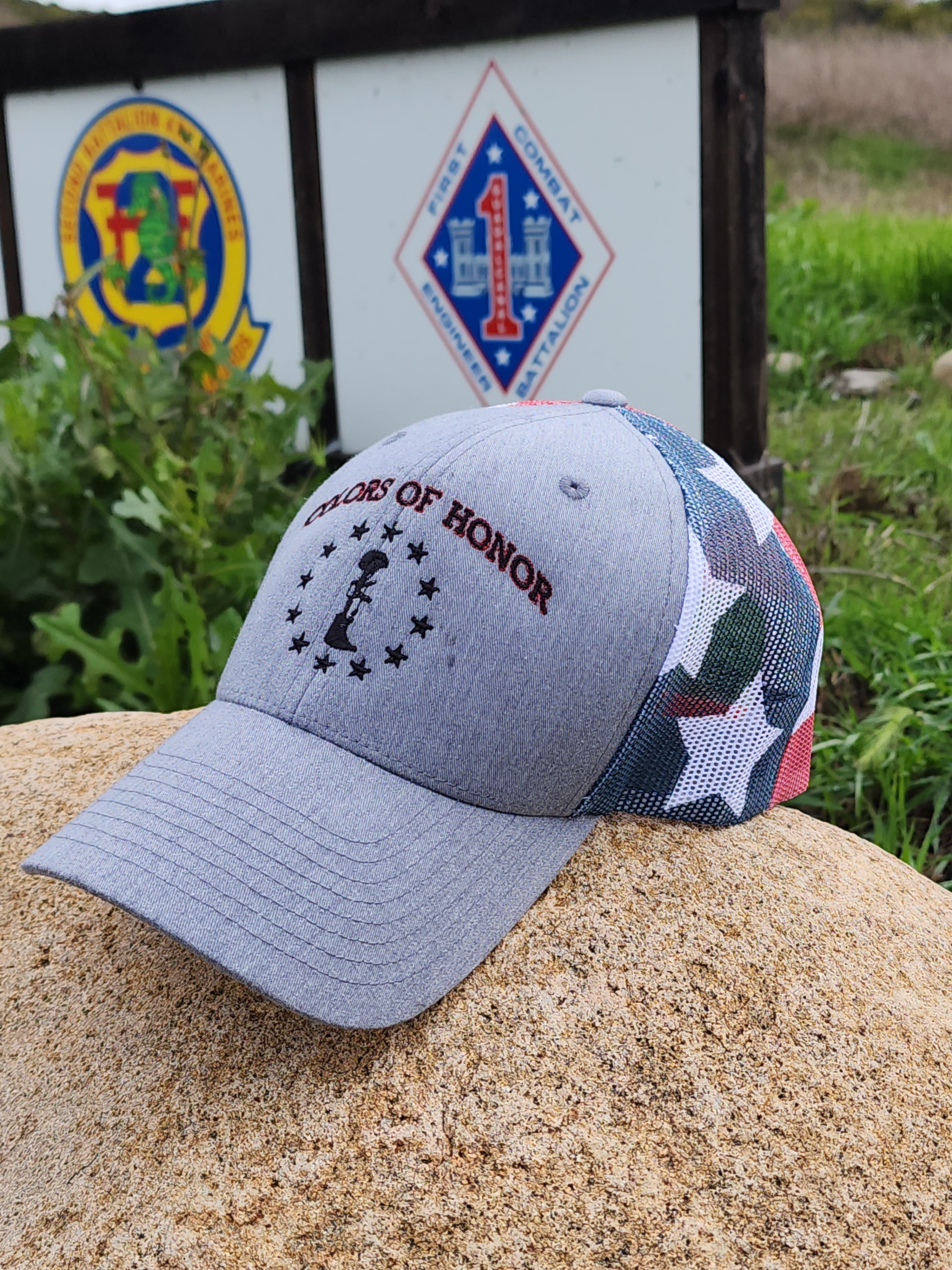 Colors of Honor trucker hat